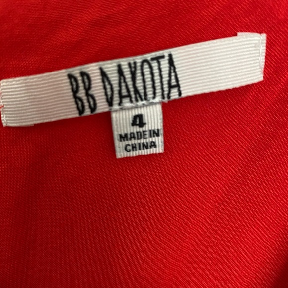 BB Dakota Red Dress - Picture 2 of 4